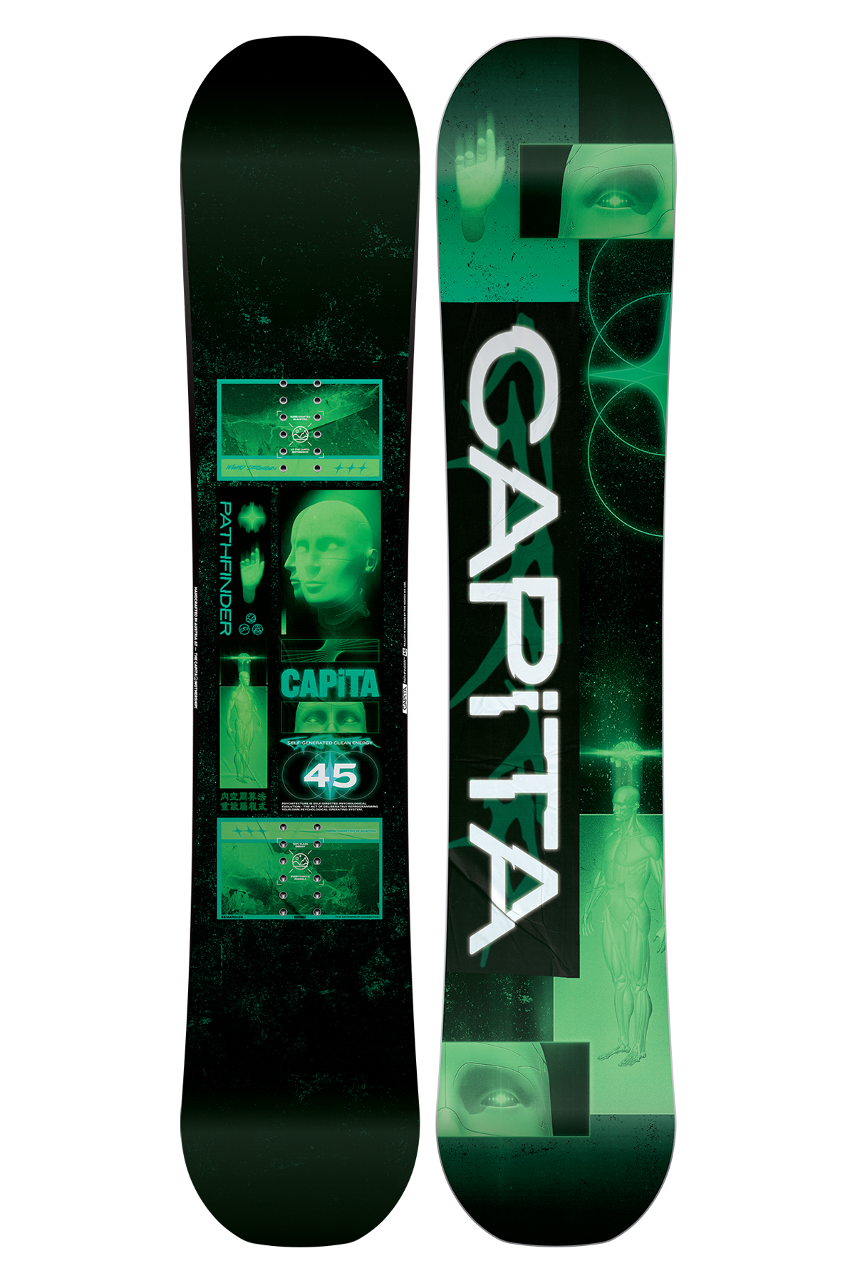 Capita Pathfinder Camber Snowboard (153 Cm) – All-Mountain Board