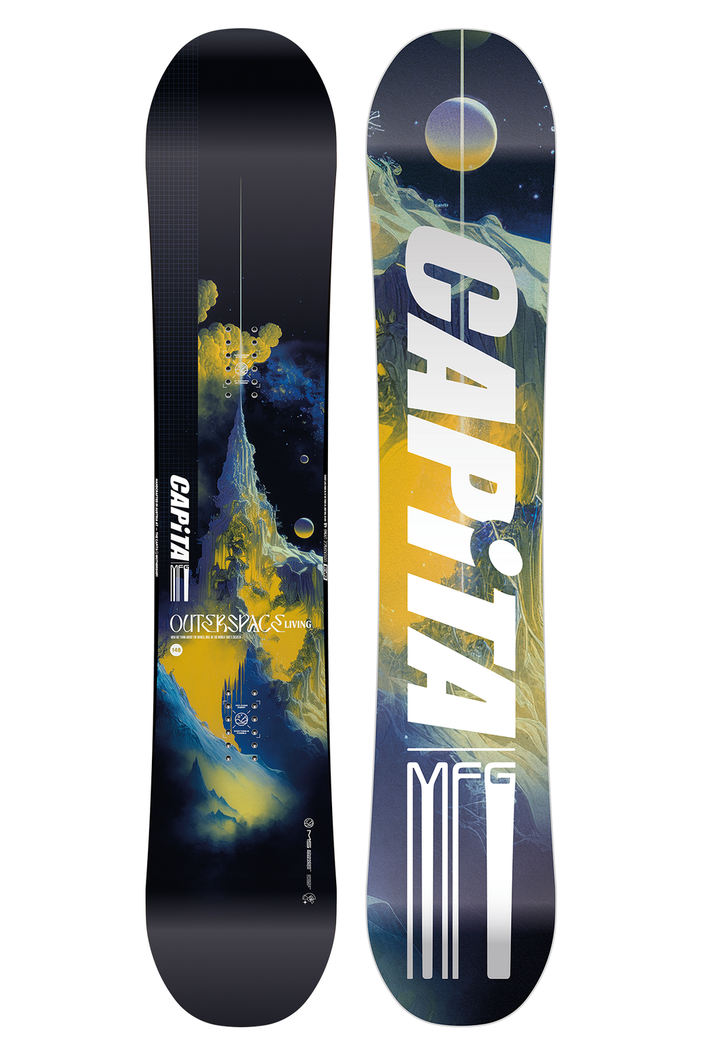 スノーボード CAPiTA 154cm OUTERSPACE UNION 【公式通販】 スノーボード CAPiTA 154cm OUTERSPACE UNION 【公式通販】
