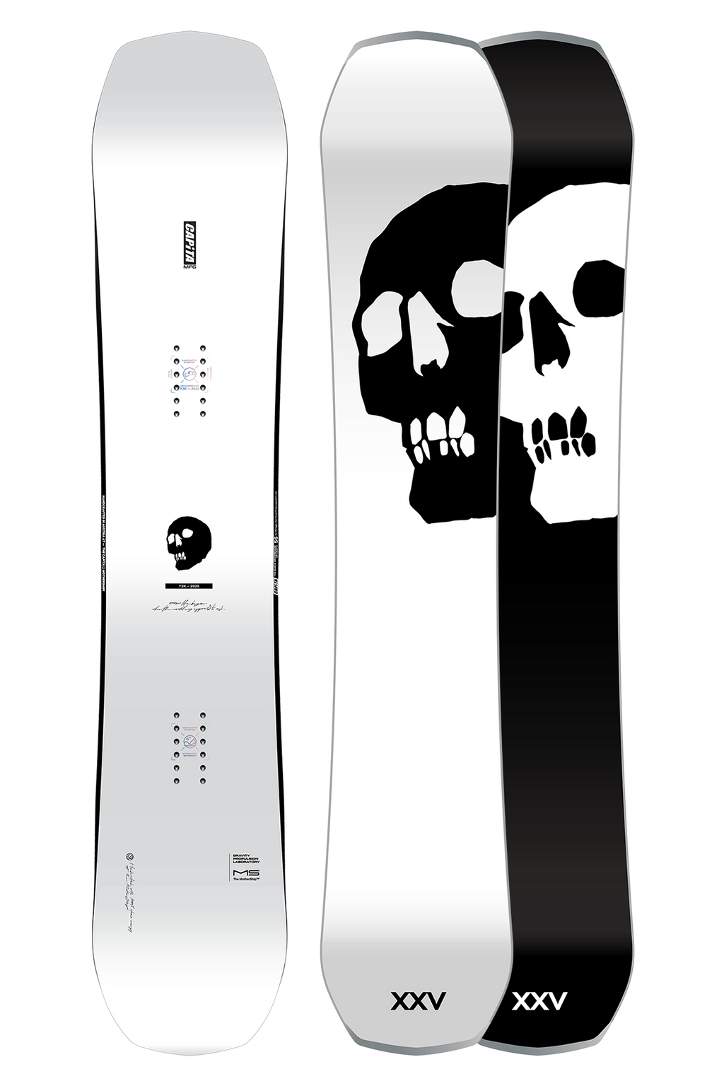 THE BLACK SNOWBOARD OF DEATH