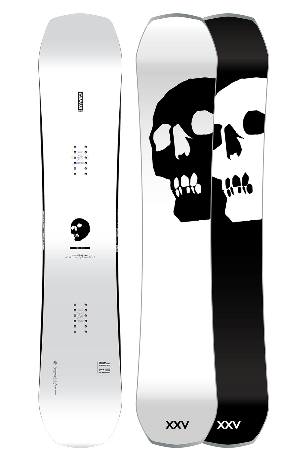 THE BLACK SNOWBOARD OF DEATH