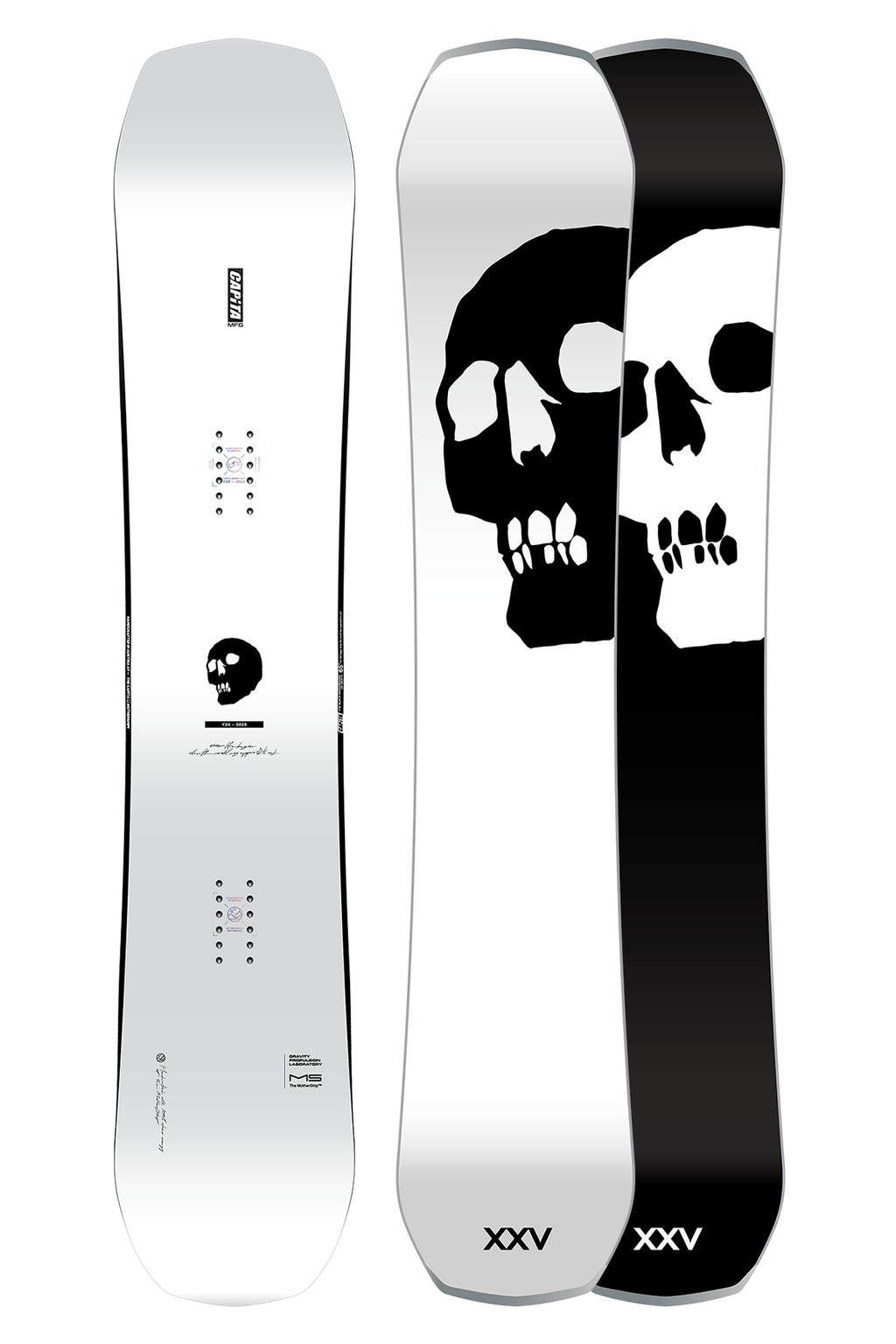 THE BLACK SNOWBOARD OF DEATH
