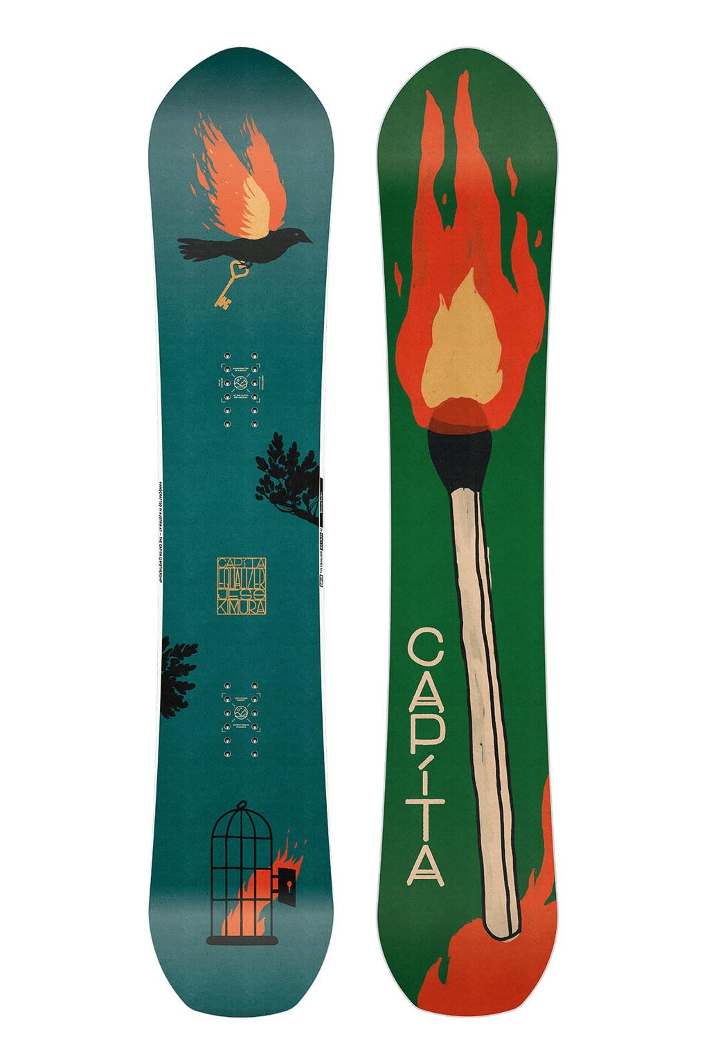 CAPiTA The Equalizer Snowboard by Jess Kimura Snowboard 2027 CAPITA Snowboards